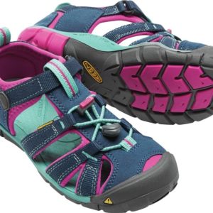Keen Seacamp Girls Sandal is a great blue colour. Perfect for the outdoors. Selwyn, Rolleston