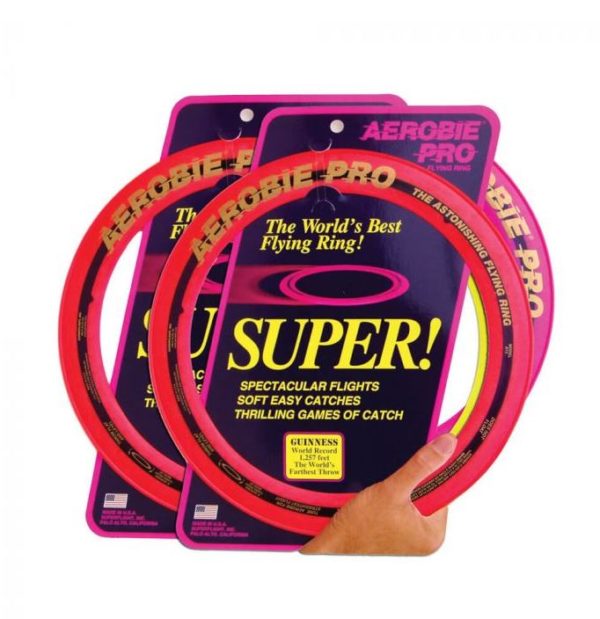 PRO SUPER RING 13" For exhilarating games of catch, nothing compares with the Aerobie Pro flying ring.Recommended for ages 12 and up Rolleston Selwyn