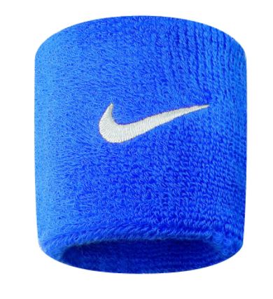 Nike Swoosh Wrist Bands Blue When the heat of the game rises, stay dry with Nike Swoosh wrist bands. Absorb and wick away moisture fast! Rolleston Selwyn