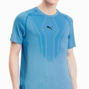 PUMA TRAIN EVOKINT SS TEE .The evoKNIT Short Sleeve Tee is a must have for the high performance athlete. This product has a regular fit. Rolleston Selwyn
