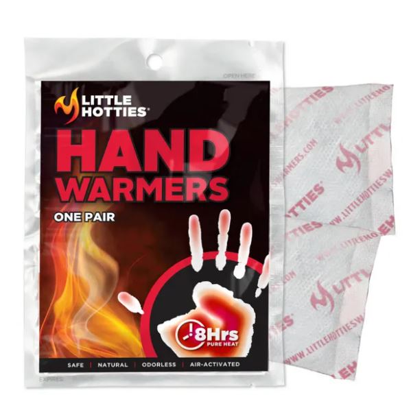 Little Hotties Hand Warmers 1Pair environmentally safe heat source that provide warmth and comfort in all cold conditions. Rolleston Selwyn