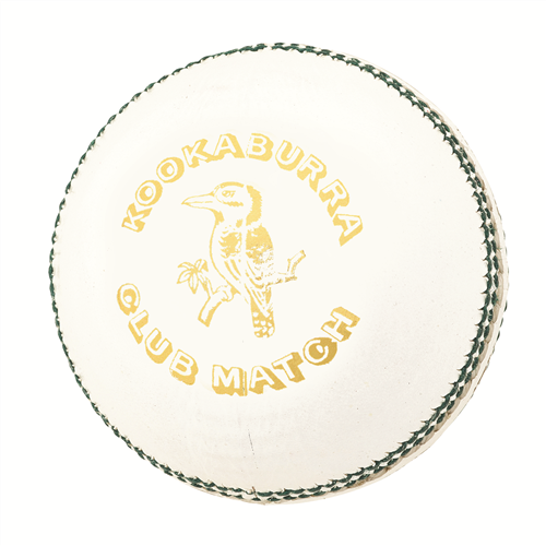 Kookaburra club match 4 piece white cricket ball