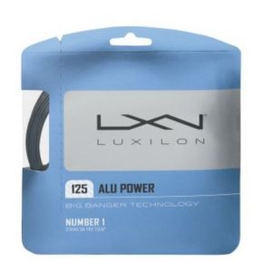 Luxilon Big Banger ALU Power String 16L Extremely popular and great for heavy hitters and string breakers at all levels. Rolleston Selwyn