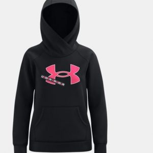 UA GIRLS RIVAL FLEECE HOODIE This is your new favorite warm-up for pretty much everything you do—it's light, comfy. Rolleston Selwyn