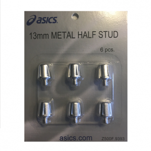 Asics 13mm Alloy 1/2 studs 13MM Metal Half Studs for the GEL-Lethal Tight Five. The Asics 13MM Metal Replacement Boot Studs! Rolleston Selwyn